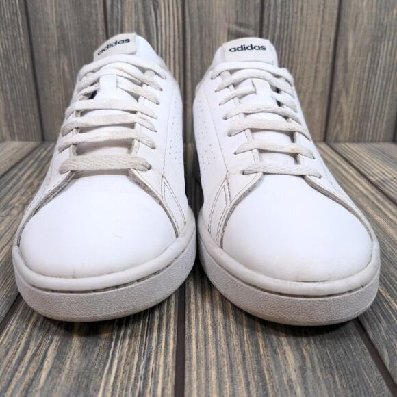 Adidas Men Advantage Cloud White Legend Ink Low Sneakers Shoes 7 Women 9 GZ5299 - Picture 3 of 11